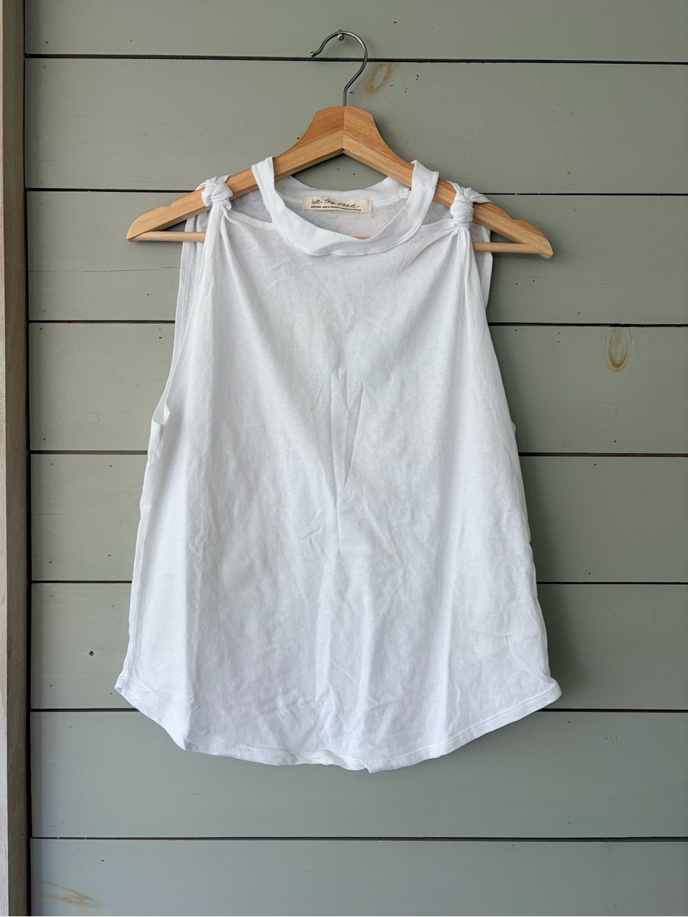 Free People We The Free Knot Shoulder Tank - NWT Medium